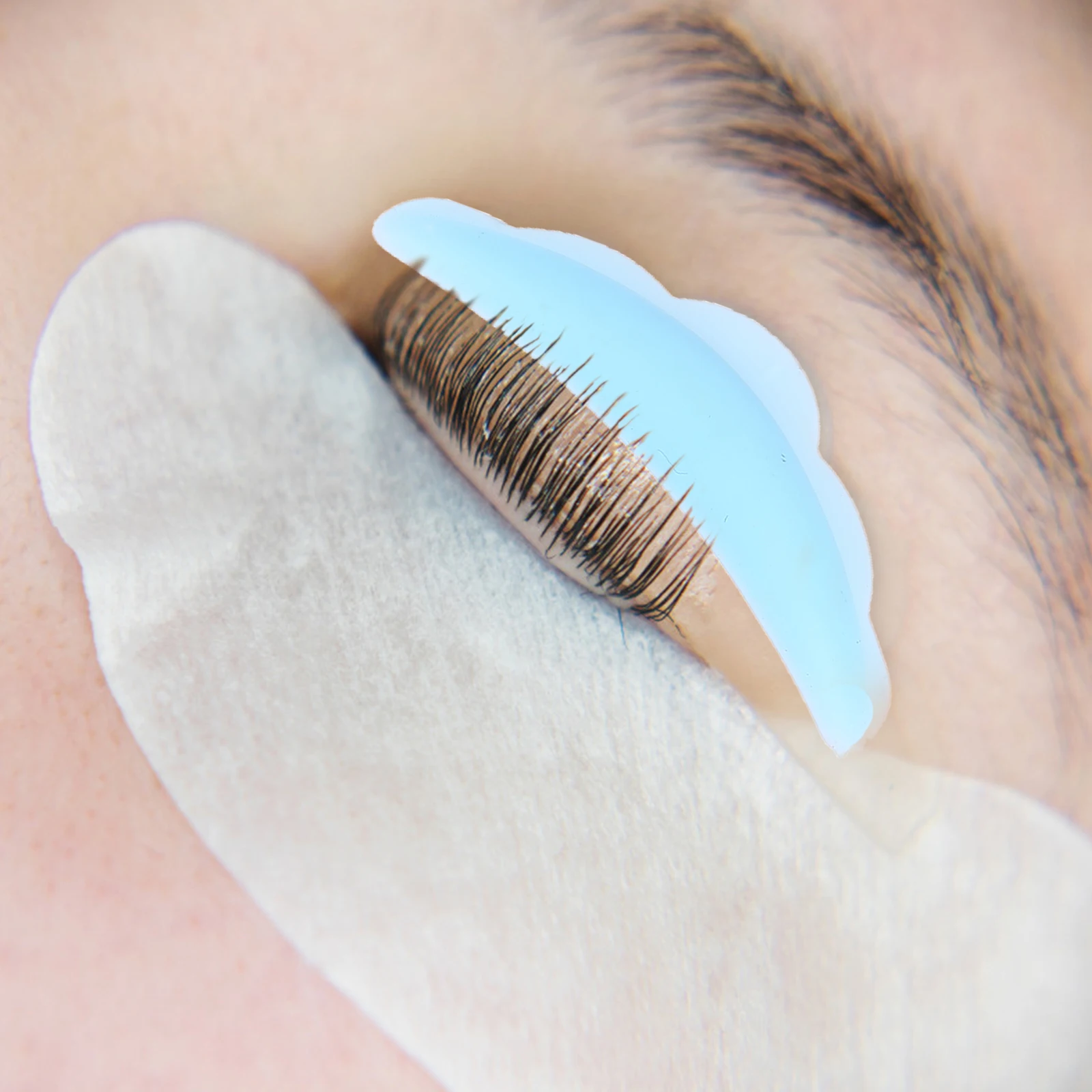 

30Pcs Eyelash Brush Lash Perm Lift Comb Set Non Slip Handle Natural Look Durable Lightweight Home Salon Use