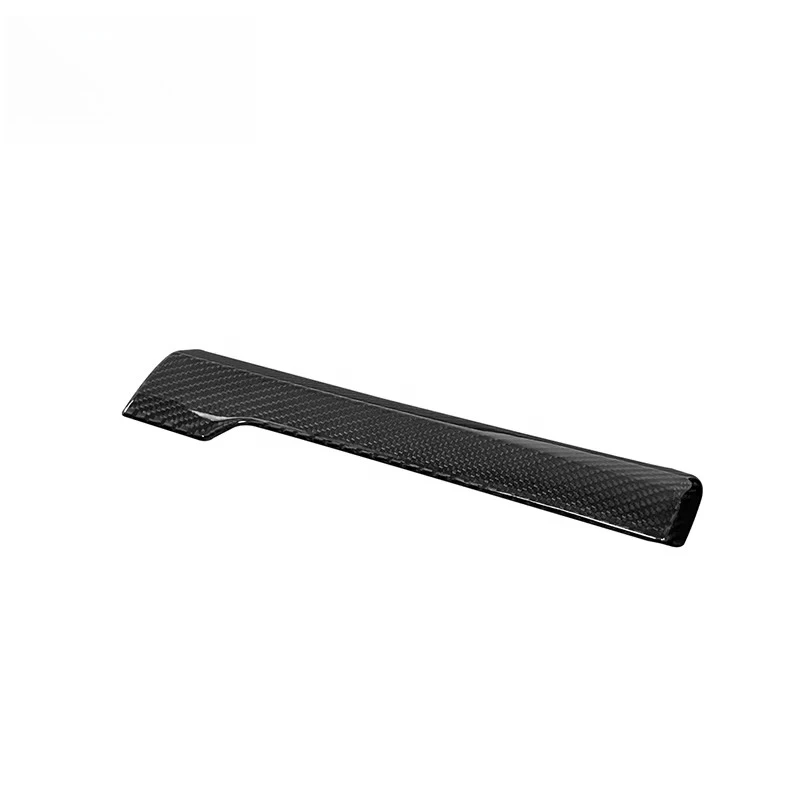 18 قطعة من الكربون الجاف الحقيقي غطاء وحدة التحكم المركزية للوحة القيادة لـ WRX 2022-2024 ملحقات داخلية للسيارة