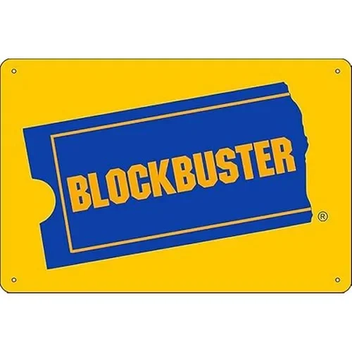 

Blockbuster Video Vintage Movie Poster Sign Weatherproof Aluminum,Винтажный постер с изображением фильма Blockbuster, знак, устойчивый к атмосферным воздействиям алюминий","Locale":1},Blockbuster Video Vintage Movie Poster Segno in alluminio resistente al