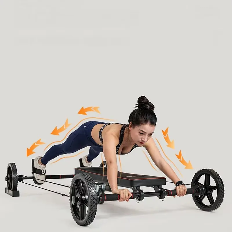 【2026】Multi-Functional Exercise Bike, Automatic Rebound Frog Abdomen Sports Equipment, Weight Loss Machine, Total Body Fitness S