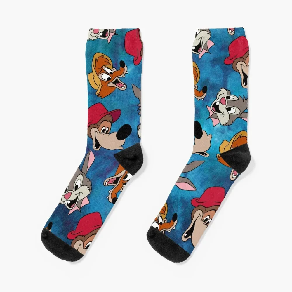 

Splash Mountain pattern Socks christmas stocking aesthetic Socks For Girls Men's