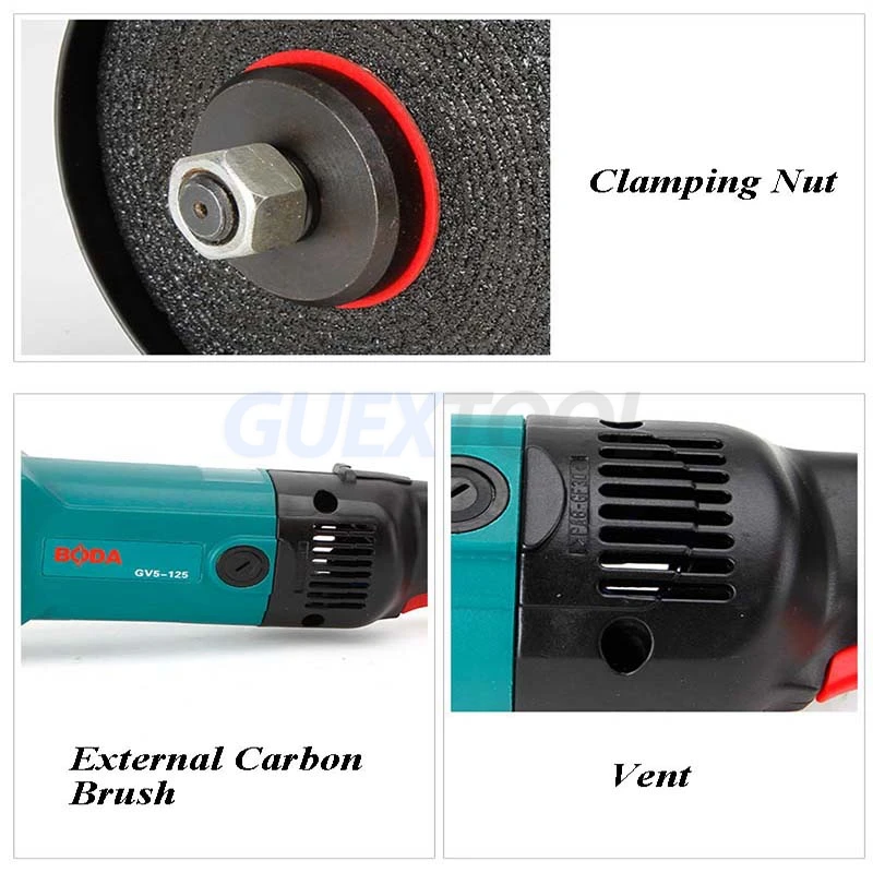 Handheld Straight Grinder Electric Portable Grinding Machine 220V Industrial Metal Polishing Tool High Power Grinder 950W