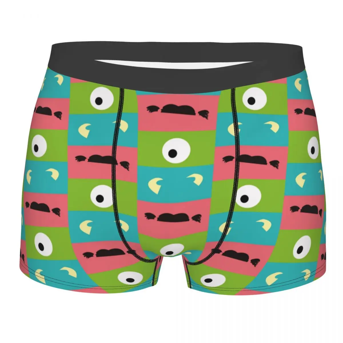 

Custom Monsters University Cartoon Boxer Shorts For Men 3D Printed Underwear Panties Briefs Stretch Underpants