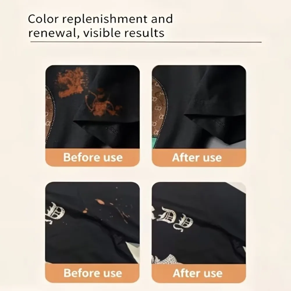 Multi-ColorBleach Damage Repair Clothing Color Repair Pen Instant Fix Stain Coverage Touch-Up Marker Fabric Repair Pen For Pants