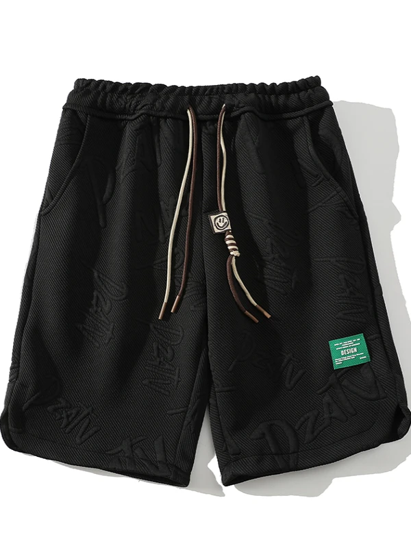 

Новые летние повседневные свободные брюки в стиле INS, прямые, длиной до колена, из смеси полиэстера и спандекса, для молодежи, энергичные и стильные.