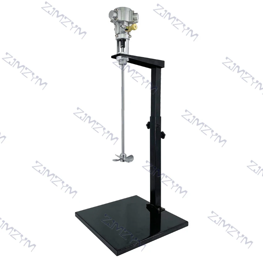 20L Pneumatic Paint Mixer Stirrer Air Mixer Ink Mixing Machine Stainless Steel Impeller Lifting Hand-Held Coating Mixing Machine