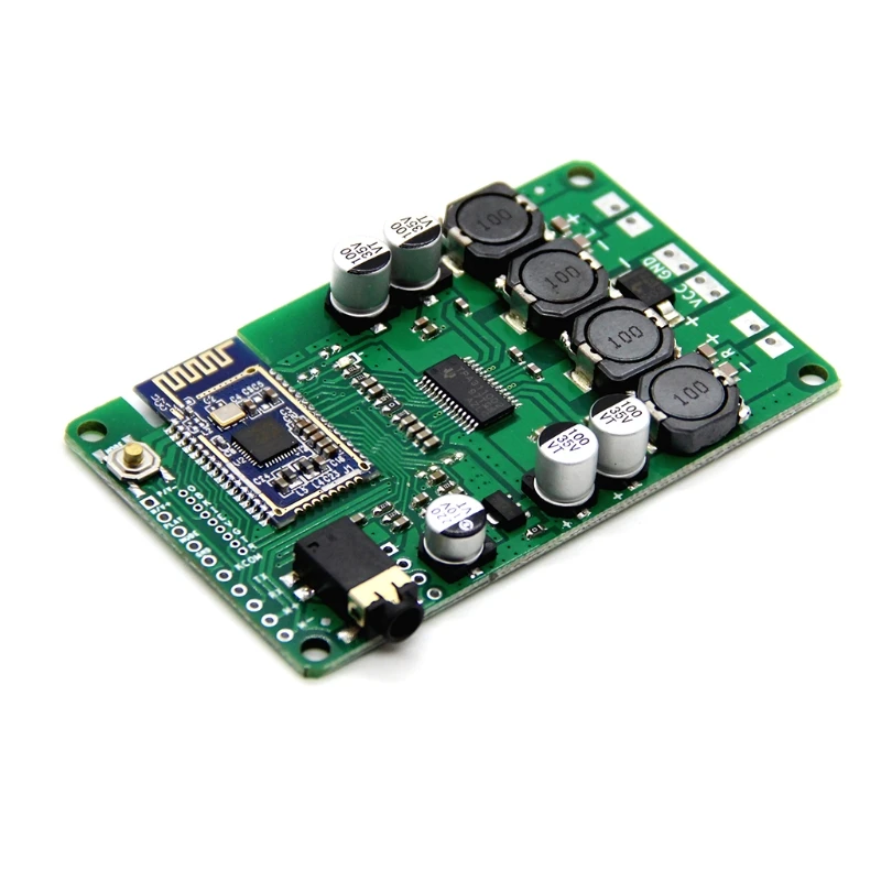 Bluetooth-compatible 5.0 Amplifier Board 20W/30W TWS AUX Support Call Serial Port To Change Name Mono Stereo Module