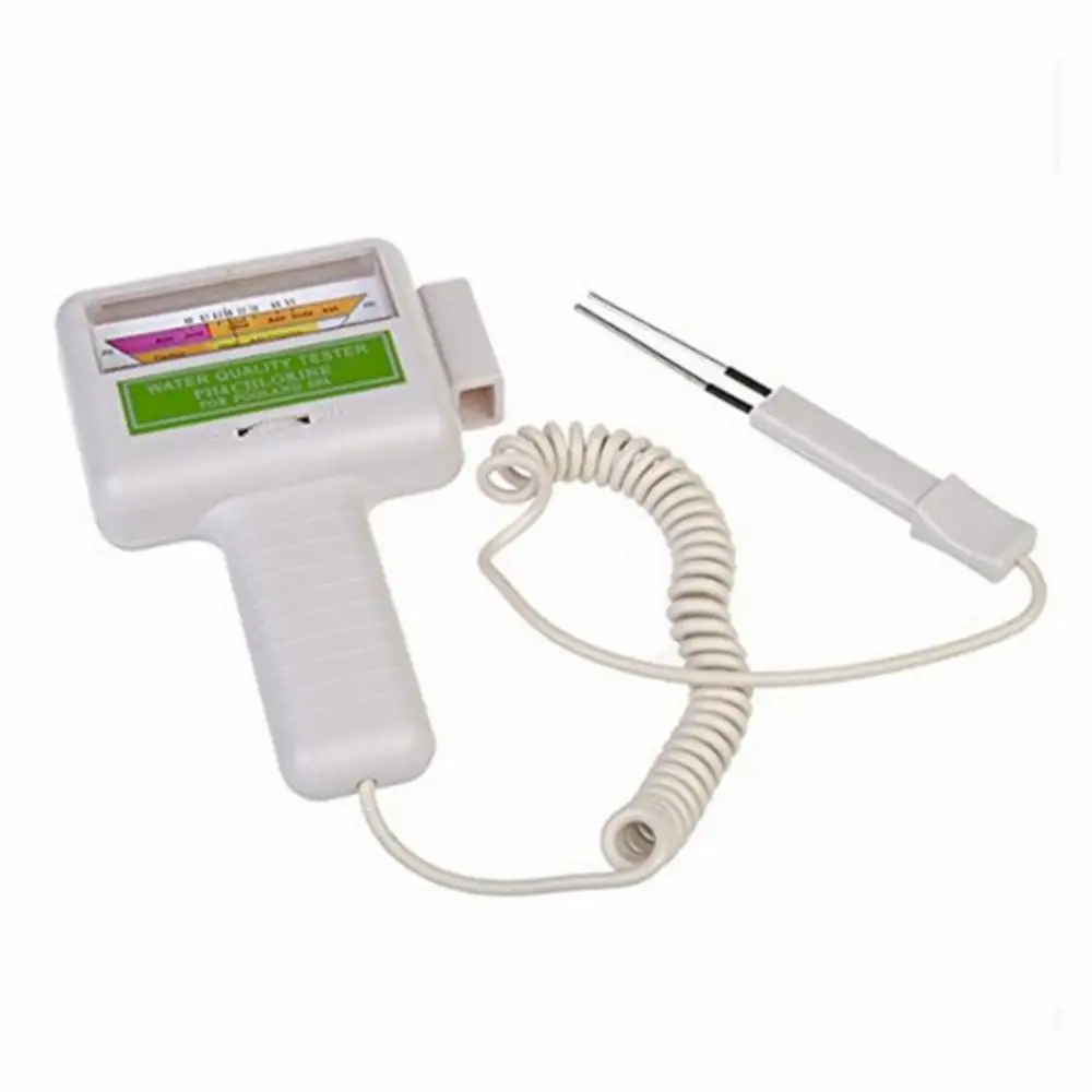 Portable  Pc101 Instrument Water Quality Tester Home Swimming Pool  Chlorine Ph Water Quality Tester Ph Meter Tester