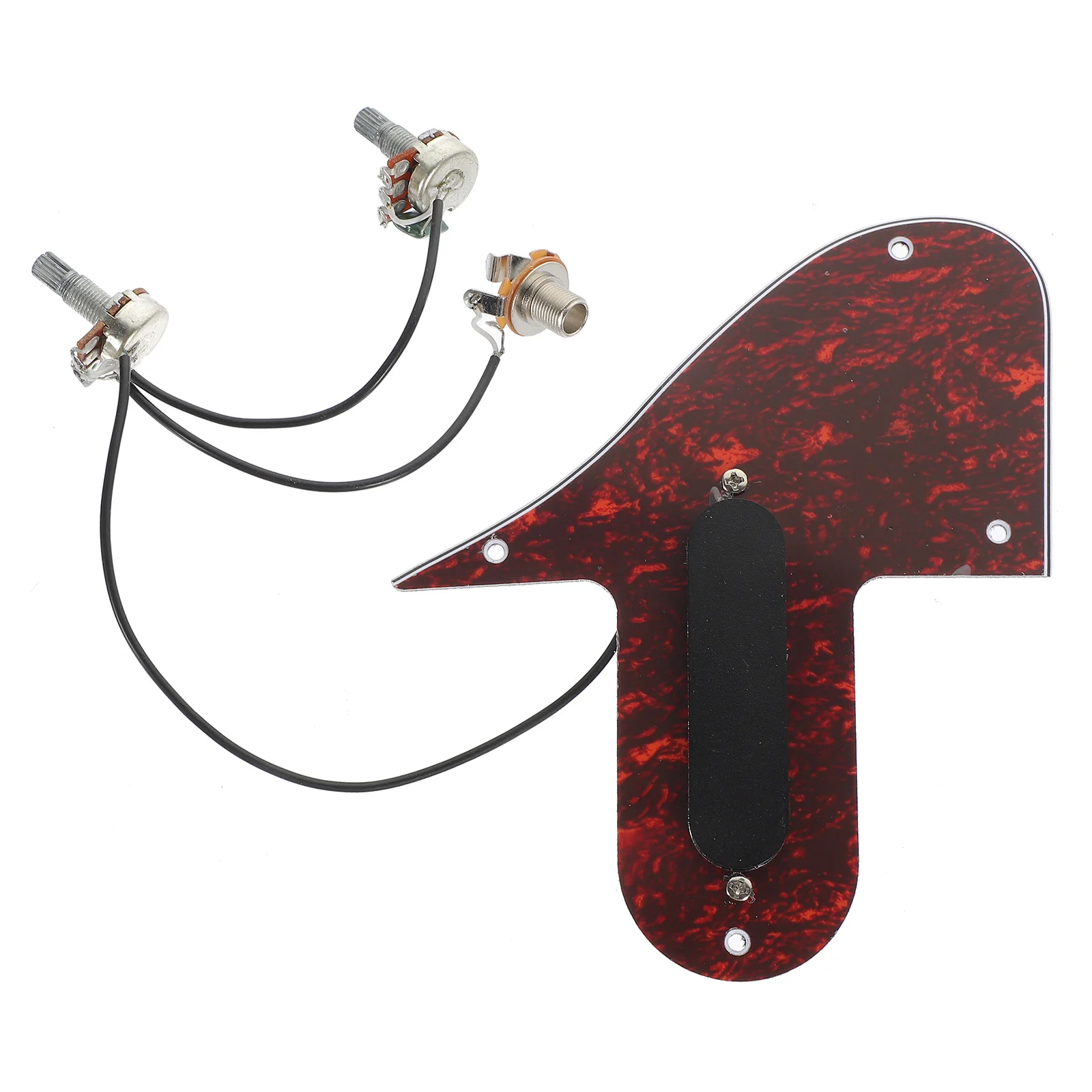 

Red Tortoise PVC Mandolin Pickguard 1520x1305x025cm High Output Low Noise Pickup Mandolin Protection