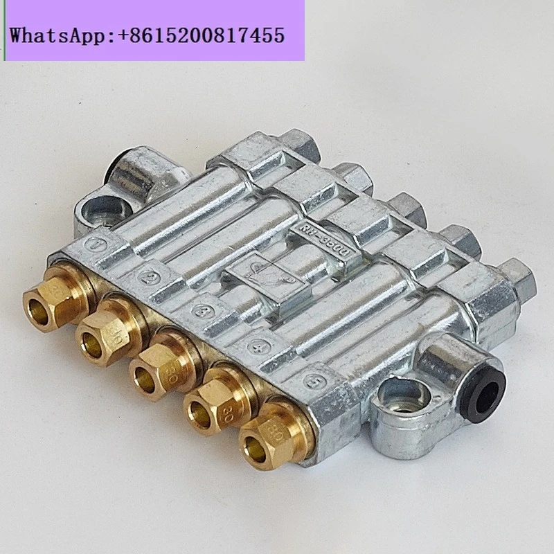 

Pressurized Volume Distributor RH3 Grease Distributor, Centralized Lubrication System Oil Circuit