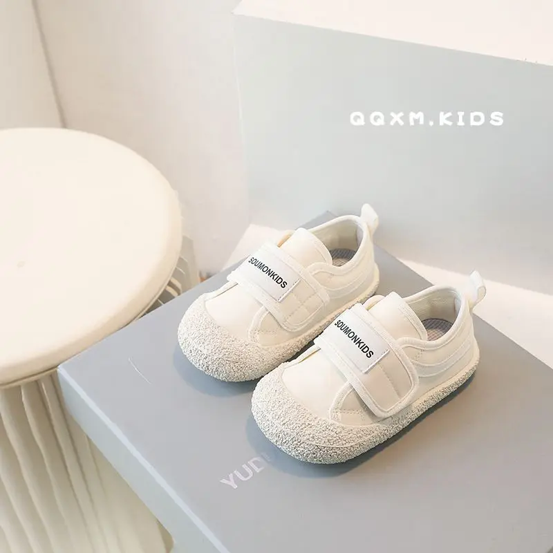 Spring soft bottom anti-kick baby girl kids' casual shoes Boy0One1-3Toddler shoes