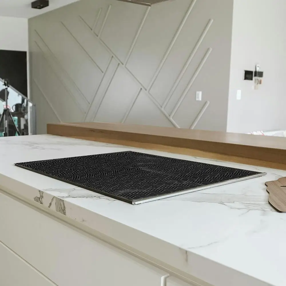 

Силиконовый коврик для индукционной варочной панели 52 × 78 см, нескользящие чехлы для индукционной плиты с царапинами, пищевой многоцелевой коврик для электрической плиты