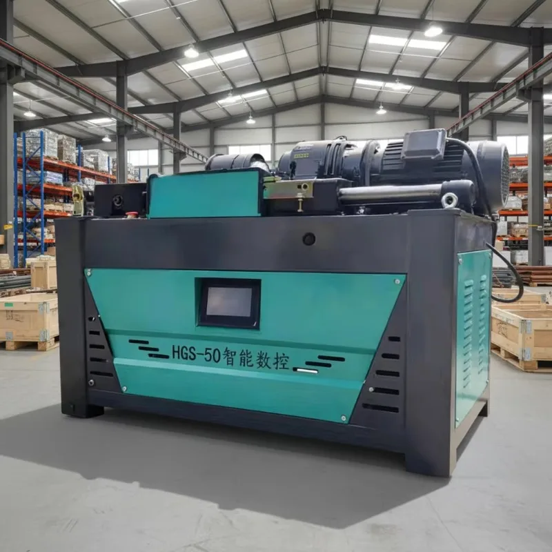 YG Customized Portable Rebar Roll Threading Machine Steel Round Bar Thread Making Equipment For Construction Industries