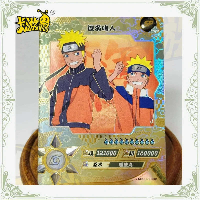 Kayou Genuine Naruto Collection Card SP Card Bonus Pack Exclusive Swirling Naruto Sasuke Haruno Sakura