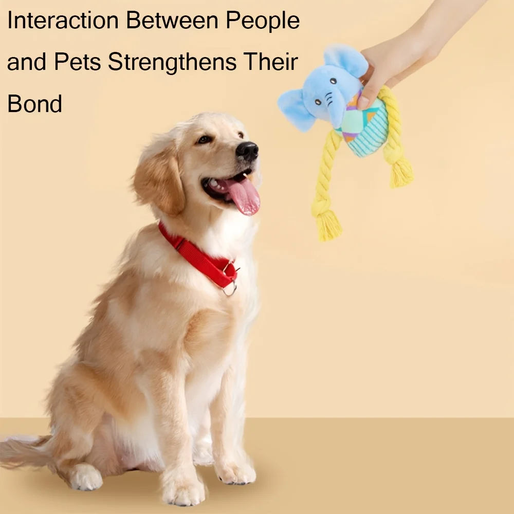 10-Piece Set of Interactive Plush Dog Toys, Sound-Making Toys, Fun and Playful Plush Interactive Dog Toys, Pet Toys