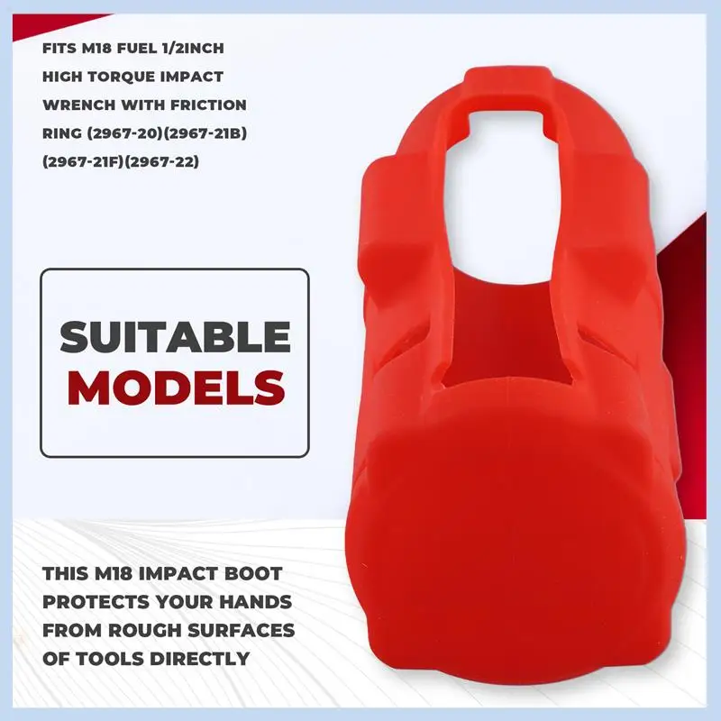 

MLGB-Protective Boot 49-16-2967 49162967 High Torque Impact Wrench Boot For FUEL 1/2 High Torque Impact 2967-20