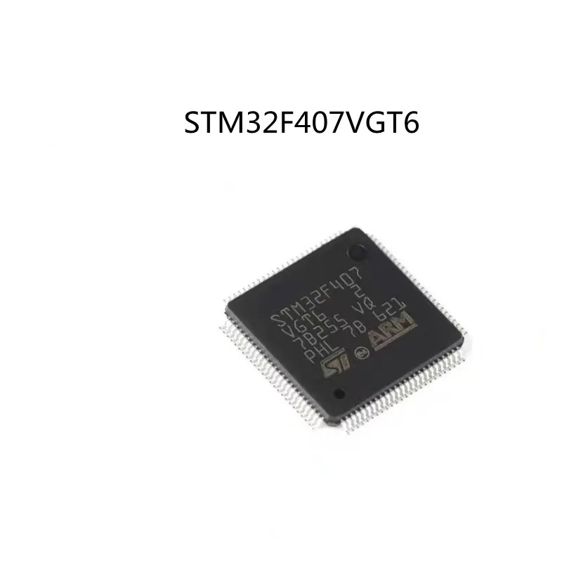 1pcs/lot New Original STM32F407VGT6 LQFP-100 STM32 F407VGT6 STM32F407 Cortex-M4 32-bit Microcontroller in stock