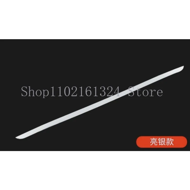 Fit for HONDA Civic 11th generation ailgate Rear Door Bottom Cover Molding Trim Stainless Steel back door trim car Accessories