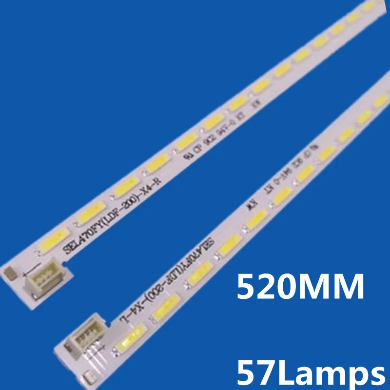 

10set=20PCS LED Backlight Strip 57lamp For SEL470FY(LDF-200)-X4-L SEL470FY(LDF-200)-X4-R 47E760A 47E7DRS 47E380S 47E680F