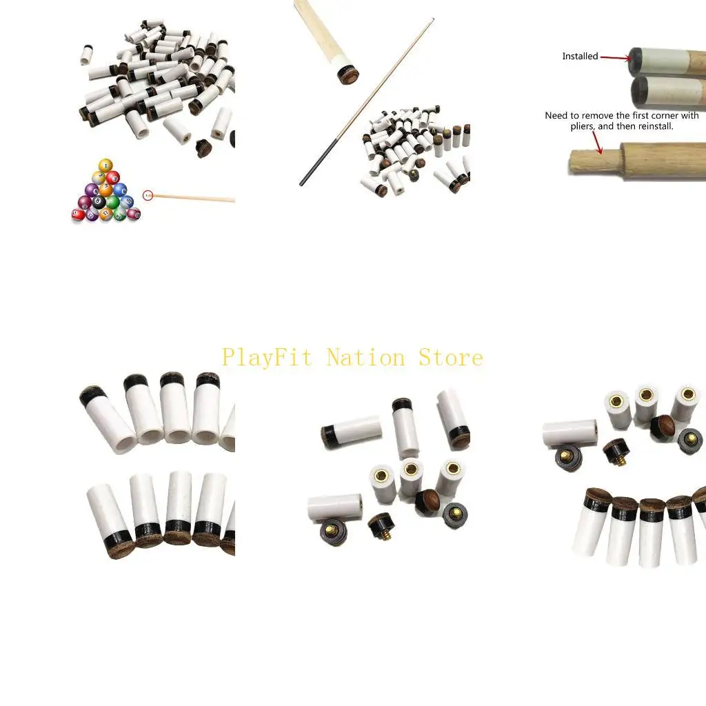 

242F Сменные наконечники для бильярдного кия, винтовые наконечники с наконечниками для бильярдного кия, наконечники для кия