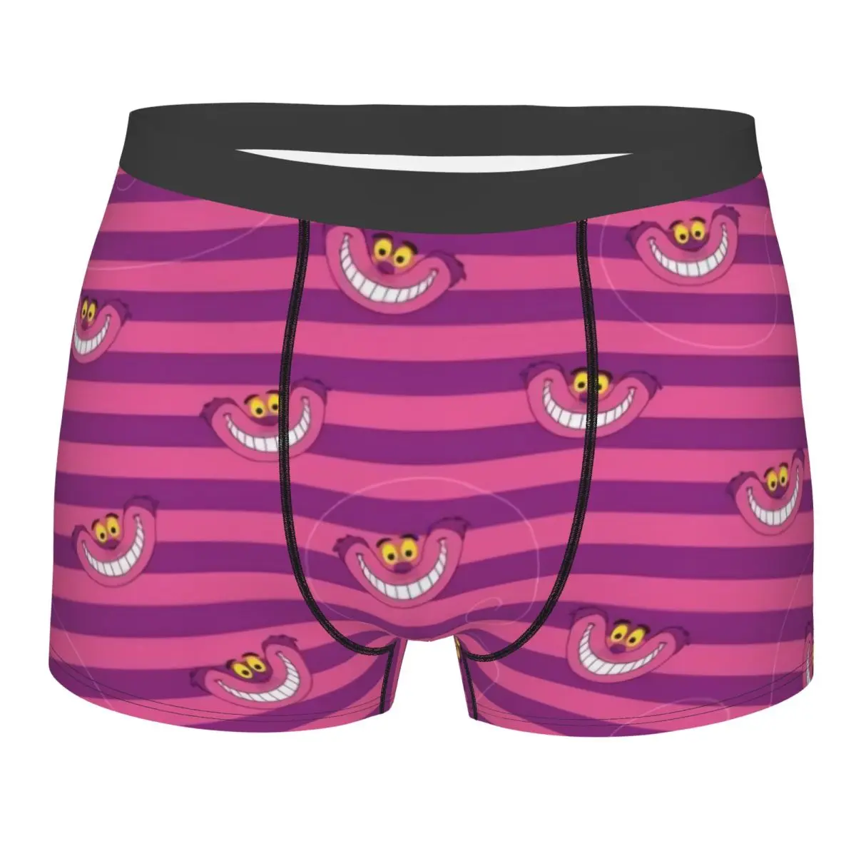 

Fashion Alice In Wonderland Cheshire Cat Boxers Shorts Underpants Men's Stretch Briefs Underwear