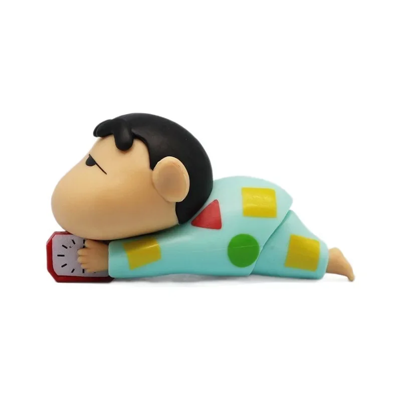 Kredka Shin-chan Modny kreskówkowy uroczy dynamiczny nowy serial życia blind box raczkująca mała statuetka dekoracja na biurko