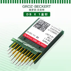 100PCS DBX1 GEBEDUR Heat Proof Groz-Beckert Sewing Machine Needles Industrial Lockstitch Accessories DB*1 16x257 JUKI BROTHER