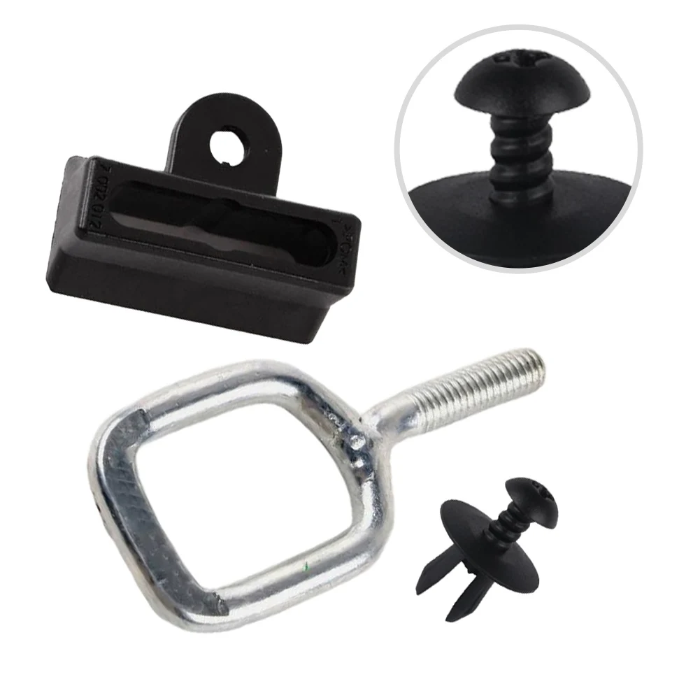Hood Latch Replacement As Shown Hood Latch Catch Bonnet Latch Front L R Placement 3pcs Set OE 51237008756 Part 51168197908