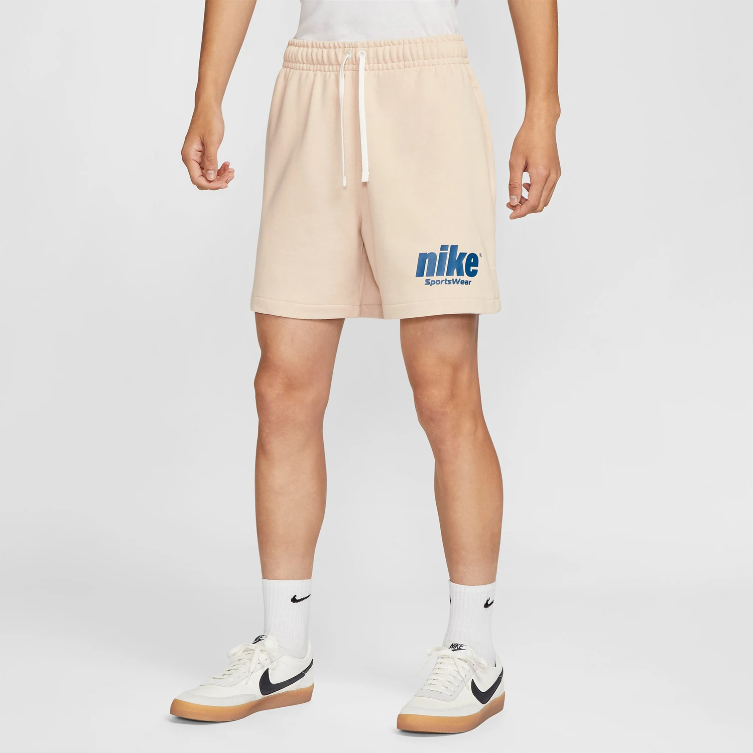 

Nike genuine Casual Men's Fashion French Terry Knit Sport Shorts HQ1642-126