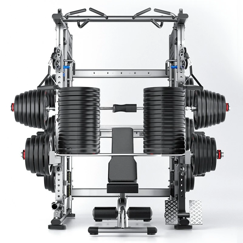 

Household fitness squat frame Smith machine gantry frame Gym commercial strength combination comprehensive training equipment