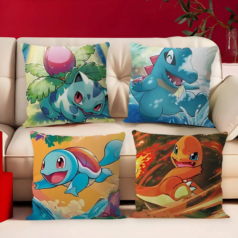 

Наволочка для подушки Mega Rayquaza P-PokemonS Cards Stitch Lucky Dragon, декор для дома и комнаты, подарок для детей