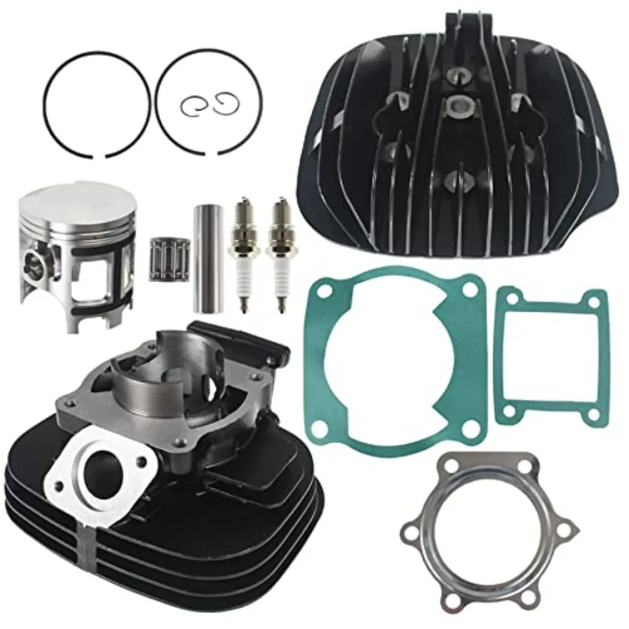 

Cylinder Piston Gasket Head Kit 2XJ113110200 2XJ111110000 Replacement for Yamaha Blaster 200 YFS200 19882006 YFS200SE Special E