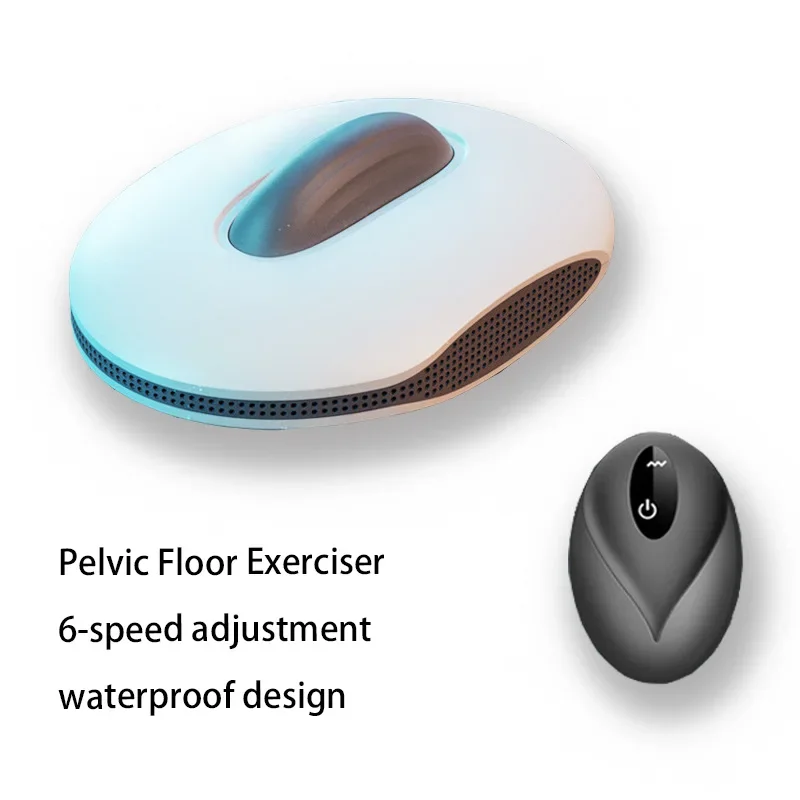 Rechargeable Pelvic Floor Exerciser 6 Vibration Massage Exerciser Buttock Massage Kegel Exerciser Prostate Muscle Massage