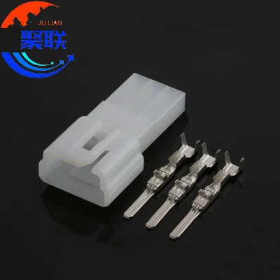 Auto 3pin plug 6242-1031 wiring unsealed plug MG620206 MG 620206 electrical connector with terminals