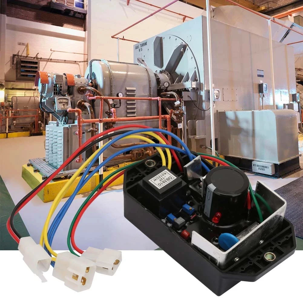Generator Regulator KIDAVR 95S with PID and Overload Protection for 8 5/9 5 kW Single Phase Generator For Voltage Stability