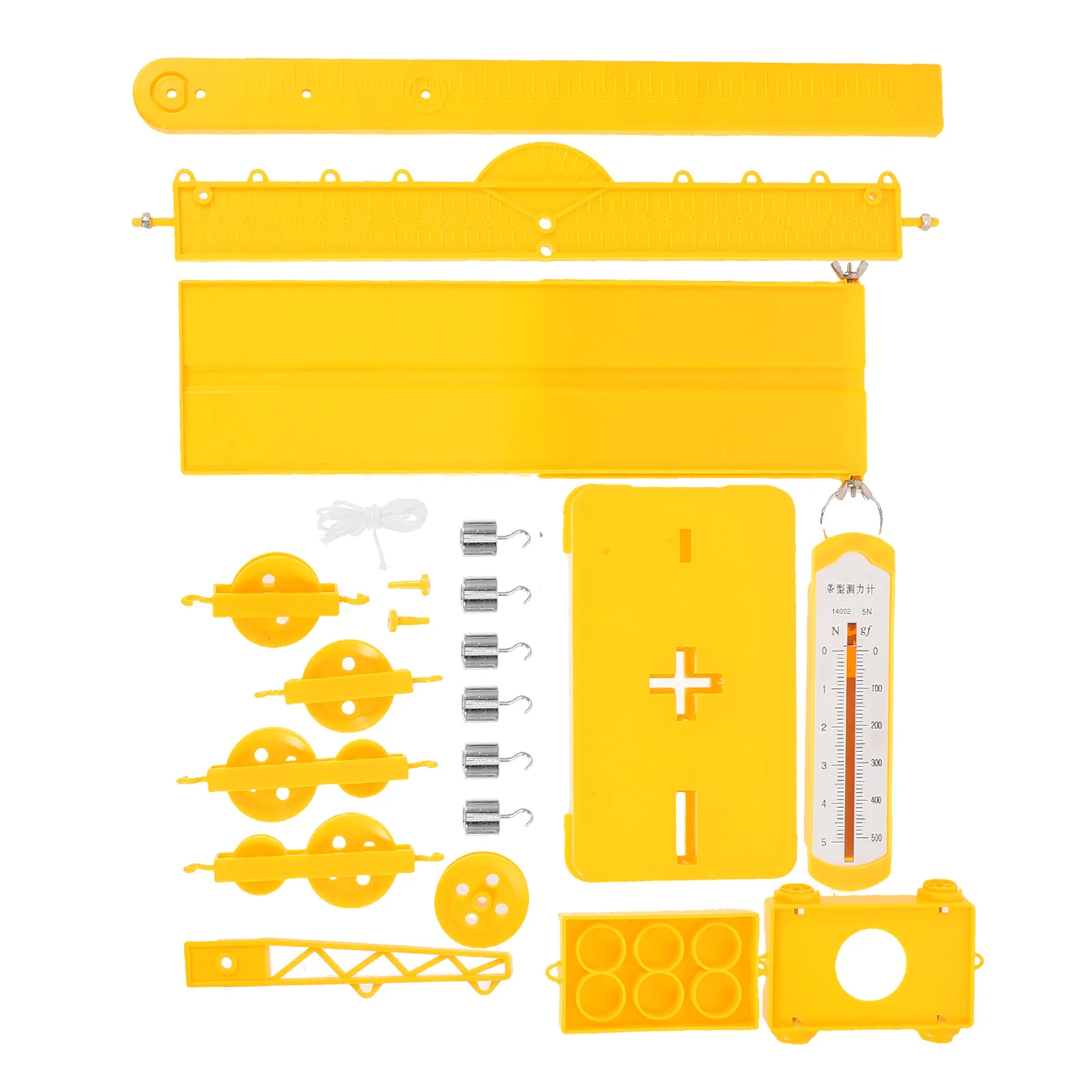 

1Set Pulley Lever Science Experiment Kit Comprehensive Physics Mechanics Educational Tools for Kids Science Classroom