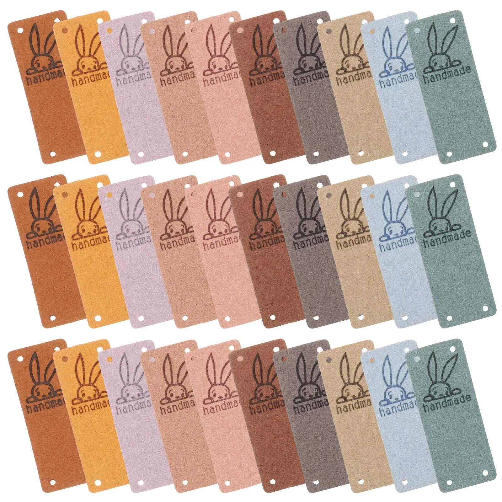 

50pcs Label Tags For Handmade Items Sewing Labels Diy Clothing Accessories Apparel Patches Jeans Hats Bags Crafts