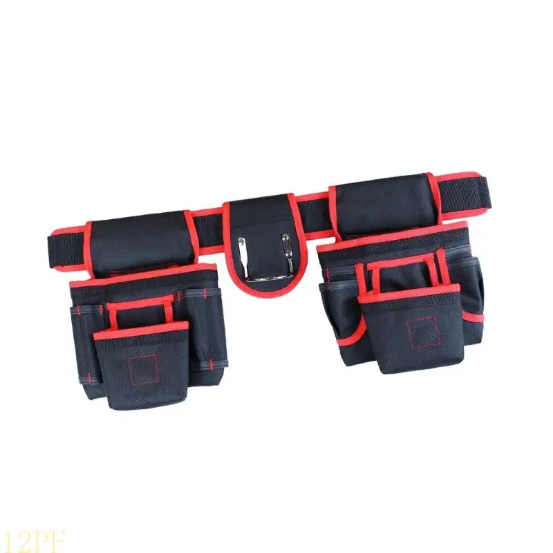 12PF Functional Multi Pocket Waterproof Tool for Construction Workers Outdoor