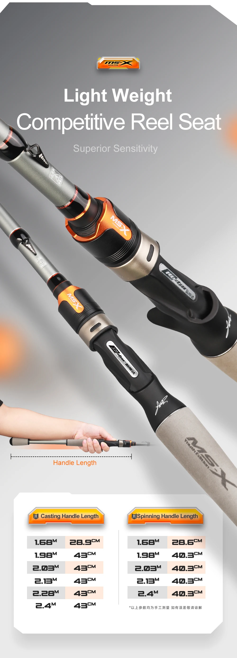 HASIDA MS-X 1,68m UL Angelruten-Rollen-Set 0,6-6g Schnelle Aktion Finesse Spinning Baitcasting Set Fuji Guide Forelle Barsch – Detail 12