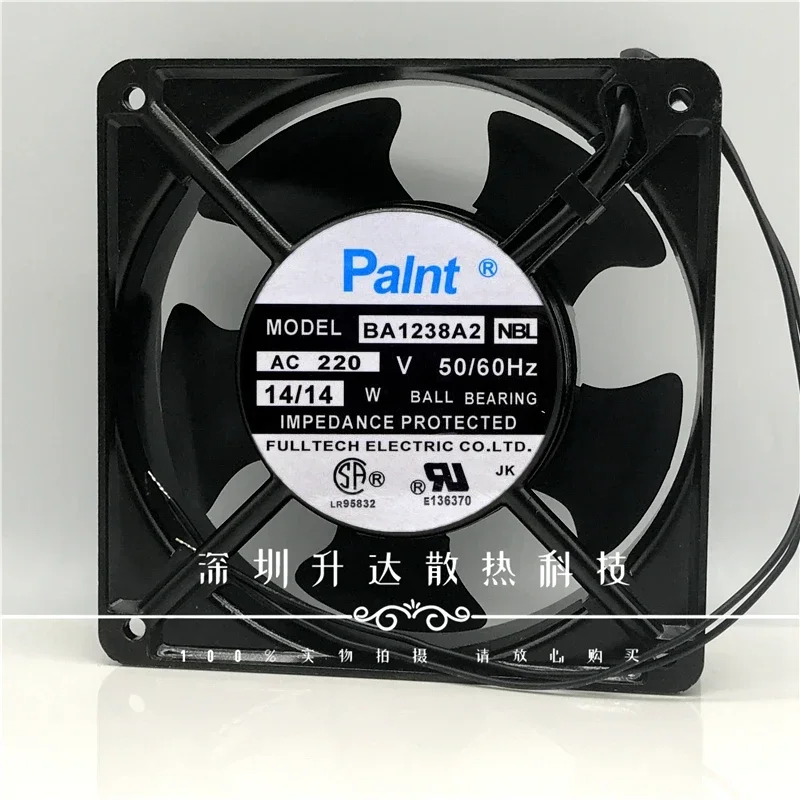 New palnt BA1238A2 NBL 220V 14W 12cm 12038 120MM cabinet cooling fan