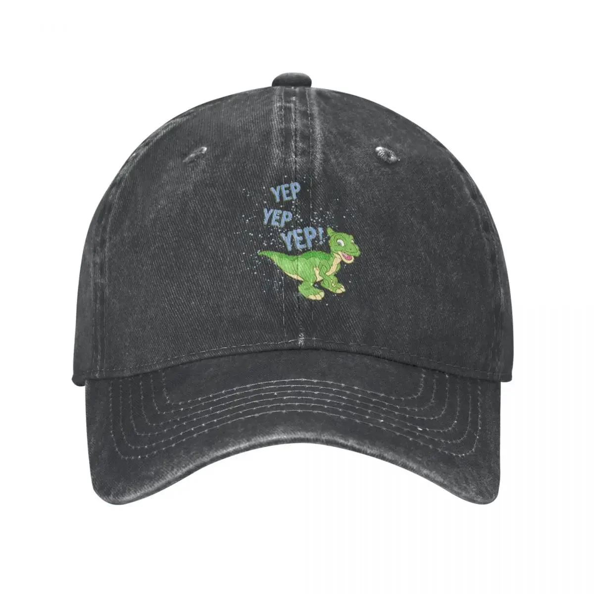 

The Land Before Time Ducky Yep Yep Yep Summer Baseball Caps Vintage Washed All Seasons Travel Adjustable Hats Cap for Men Women