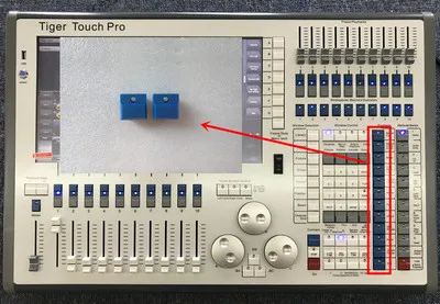 5pcs/lot Tt Touch Dual-Screen Tiger Console Generation 2 Console Point Control Properties Button Push Rod Maintenance Accessorie