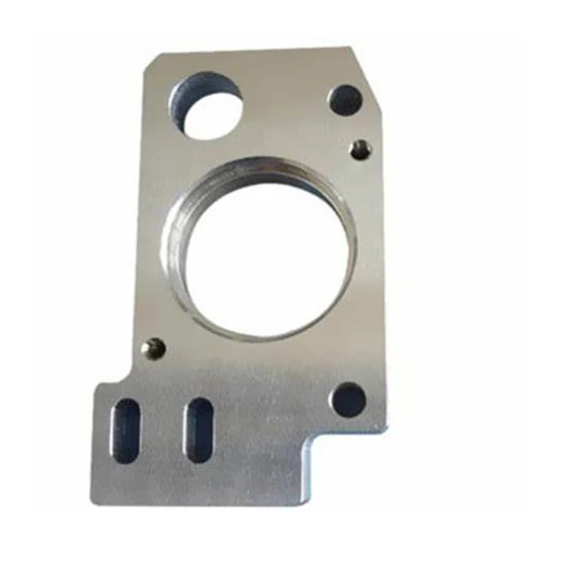 CNC machined stainless steel precision machined positioning plate, special-shaped mounting plate, CNC milled connecting piece