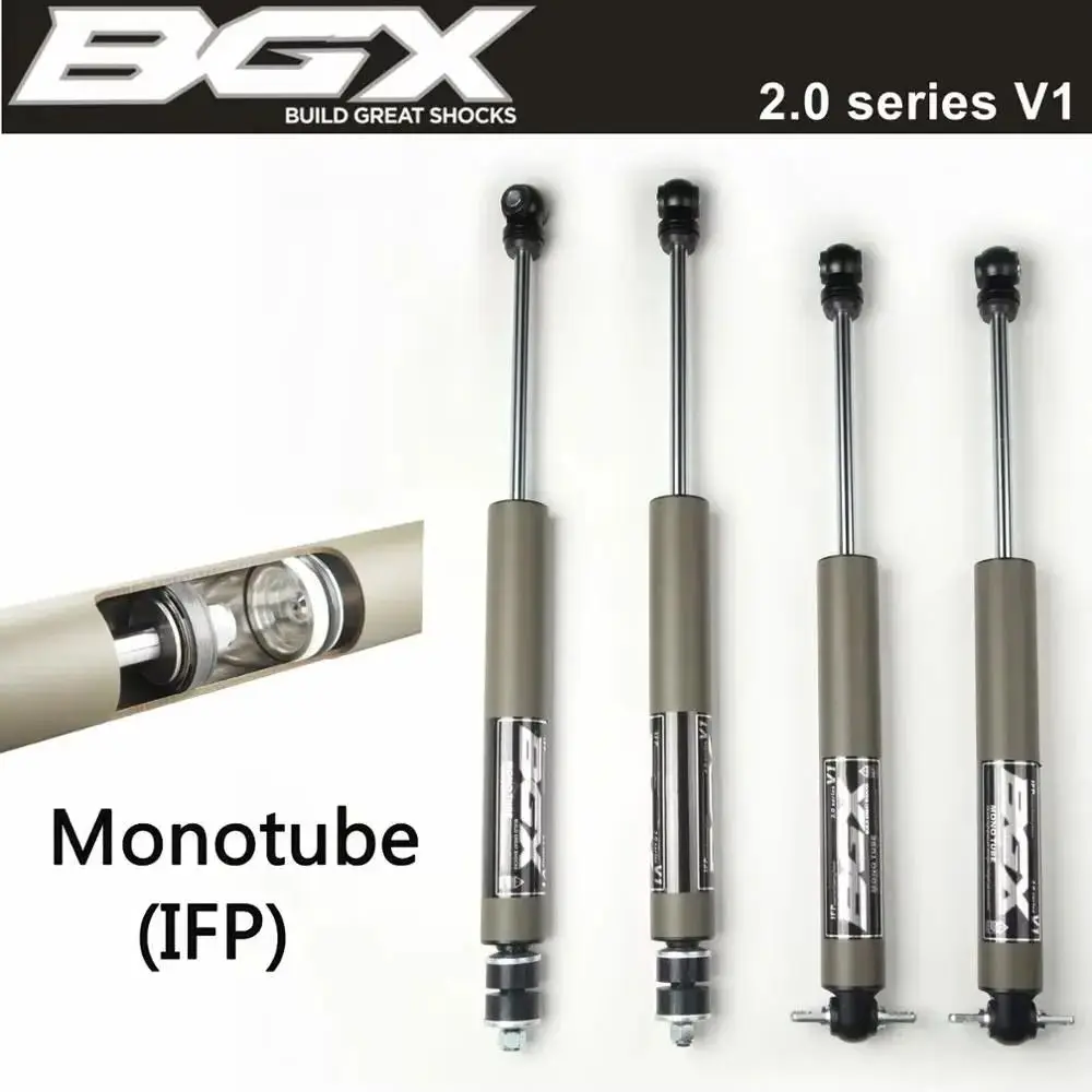 

BGX MonoTube IFP 2.0 Series V1 Shocks For 07-18 Jeep Wrangler JK 1.5-3.5" Lift