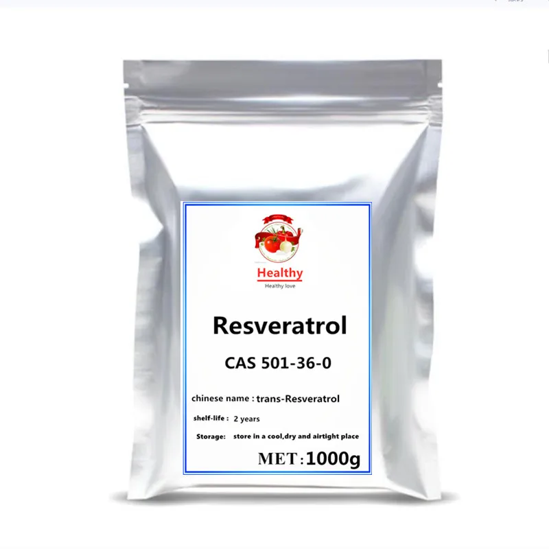 Hot Sale Resveratrol powder Pure Cosmetics Skin Whitening CAS 501-36-0