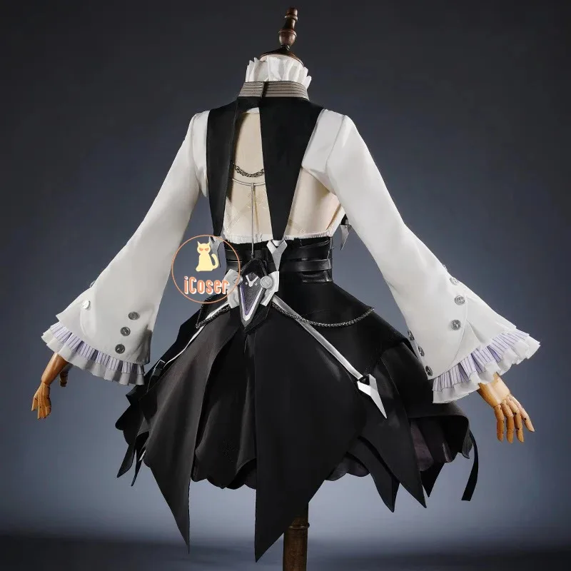 

Zenless Zone Zero Vivian Косплей Костюм Парик Платье Униформа Головные Уборы Серьги Mockingbird Хэллоуин Вечеринка для Женщин Девушка Карнавал