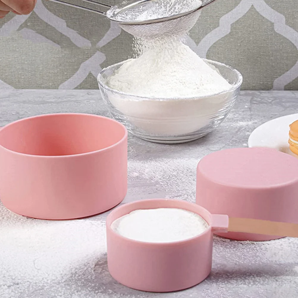 

1Set Measuring Cups Set High-Grade Flexible Kitchen Baking Cooking Scale Measuring Spoons Household Practical Tool