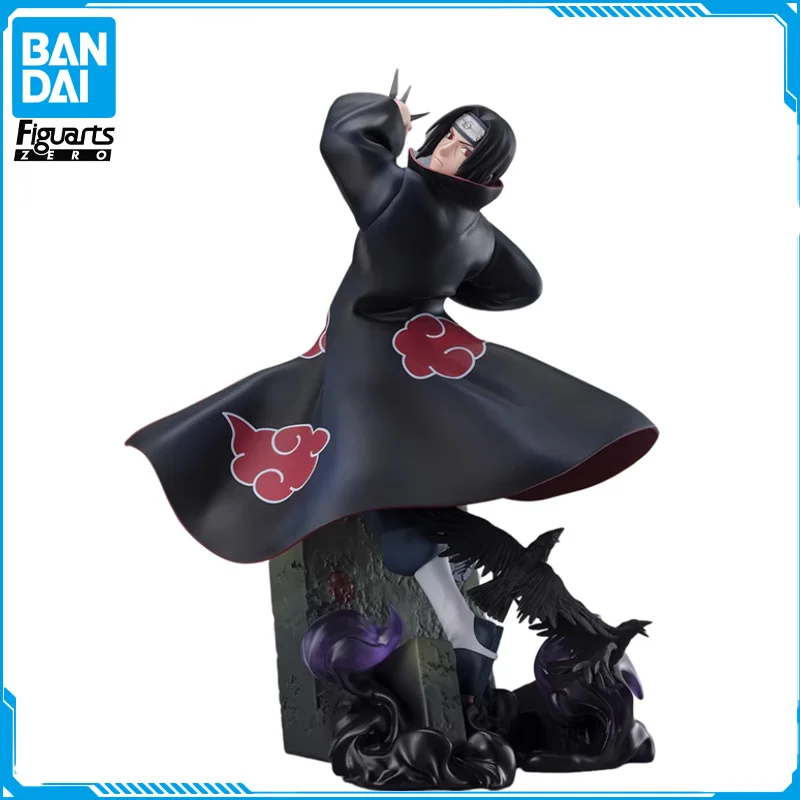 

In Stock Bandai FiguartsZERO NARUTO Uchiha Itachi New 24cm Original Anime Figure Model Toy for Boy Action Figure Collection Doll