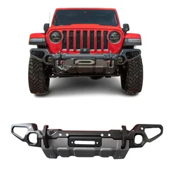 Car Front Bumper Manufacturer for Jeep Wrangler JL & Gladiator JT for JL wrangler accessories 2018+ JL front bumper