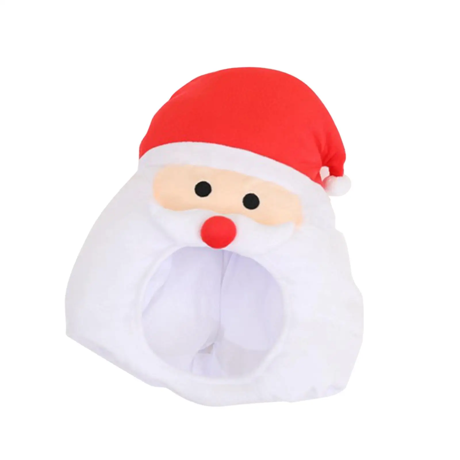 Santa Claus Hat Funny Cosplay Costume Hats for Role Play Holiday Photo Props